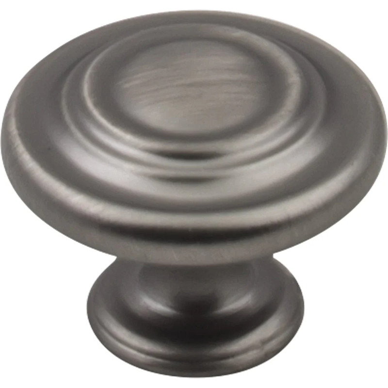 Arcadia Knob, 1-5/16" Dia.,  Brushed Pewter